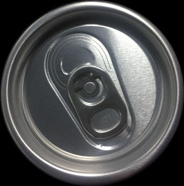 Soft Drink Aluminum Can Lids Custom Carving Round Shape 0.23mm Thickness